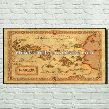 Vintage Europe Map images prints on canvas